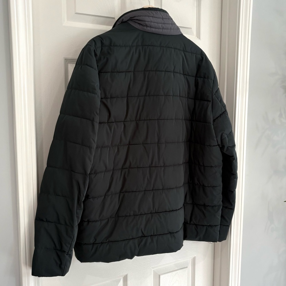 Weatherproof Dark Green Black Full Zip Pockets Puffer Jacket Men's XXL Winter - Picture 10 of 15